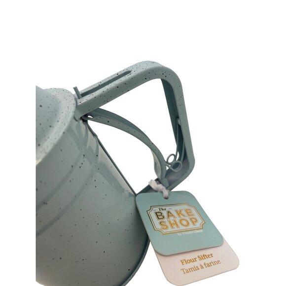 Flour Sifter The Bake Shop Green speckled New! - Picture 6 of 8